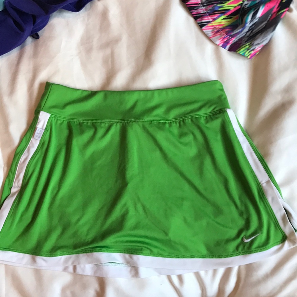 Green Nike Skirt